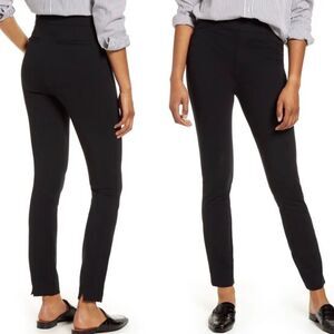 SPANX The Perfect Pant Back Seam Black Skinny Ankle Pants women’s size medium